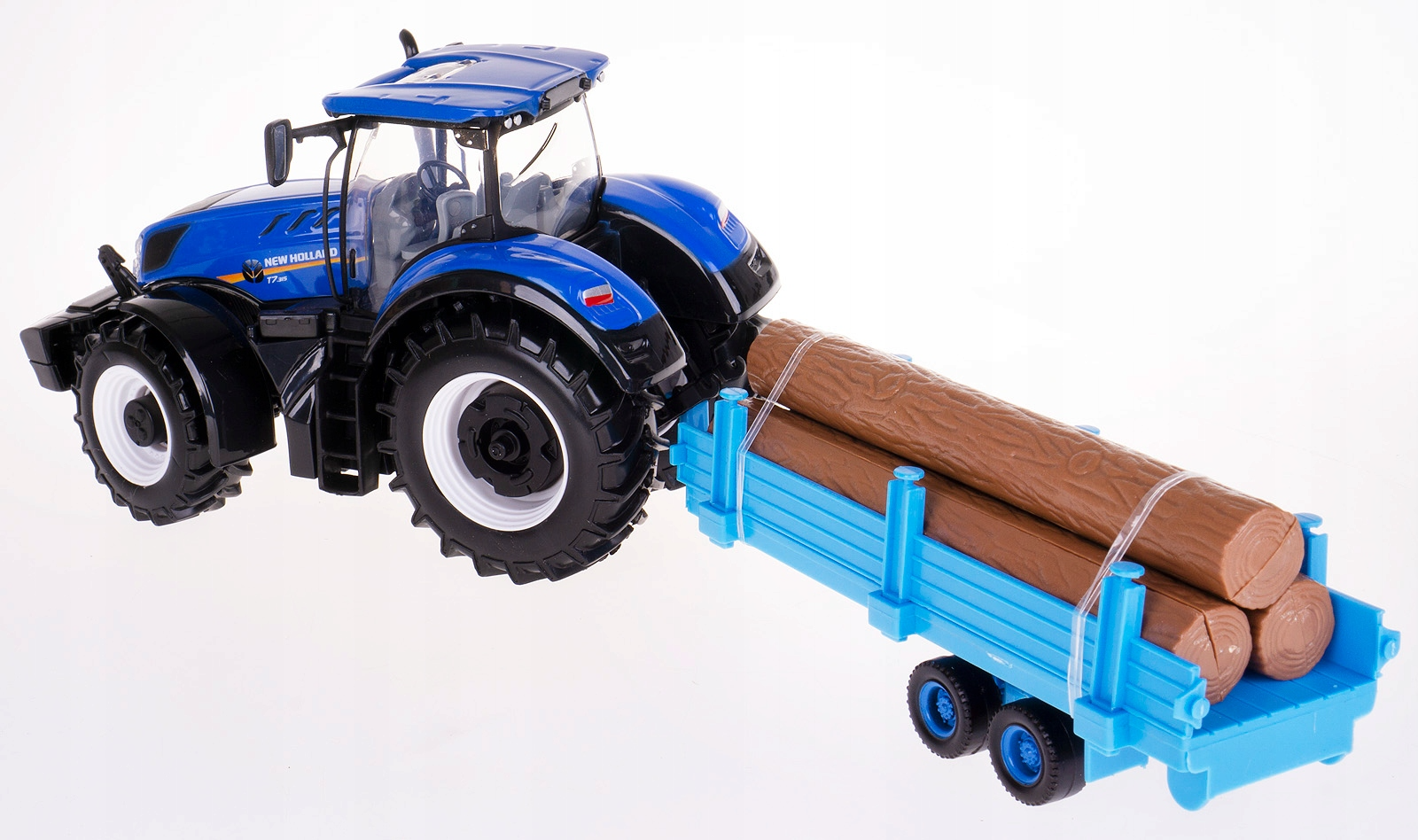 Трактор BBURAGO 1:32 NEW HOLLAND T7.315 с прицепом 18-44060 - купить в  UltraToys, цена на Мегамаркет