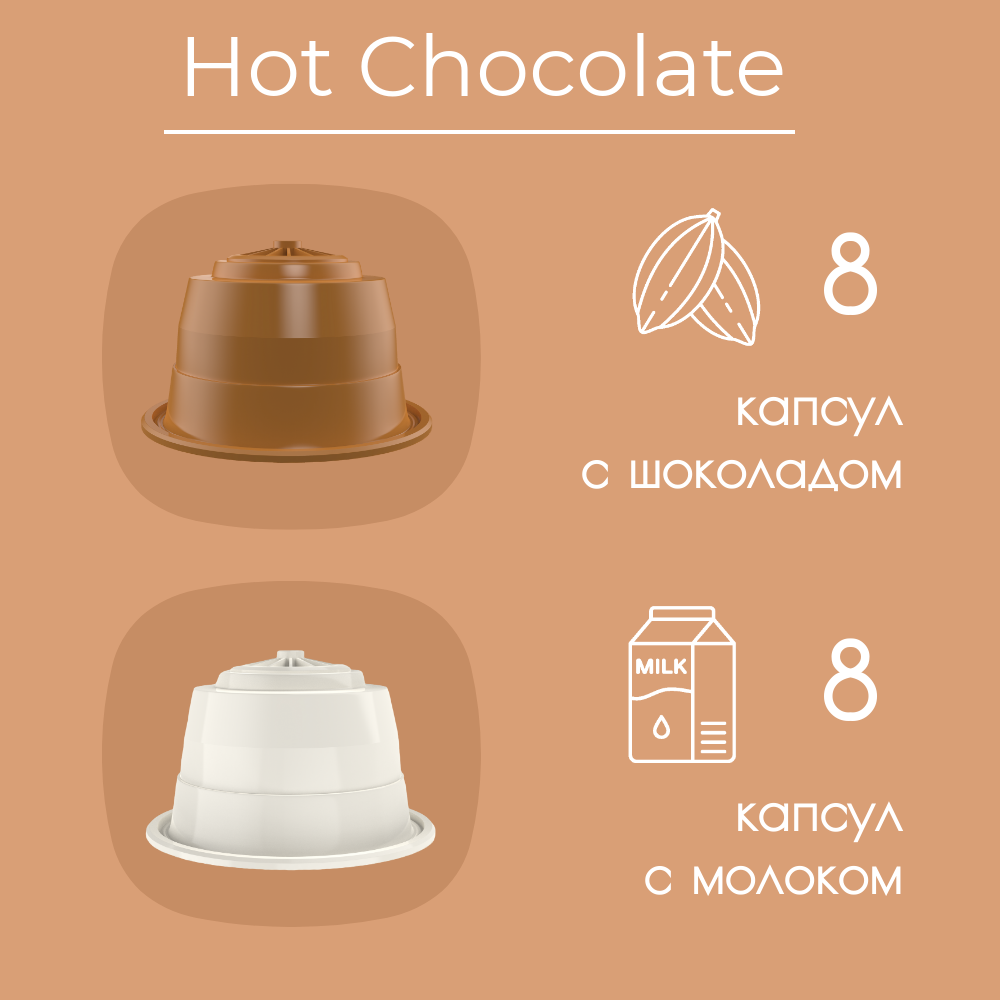 Горячий шоколад в капсулах Single Cup Coffee 