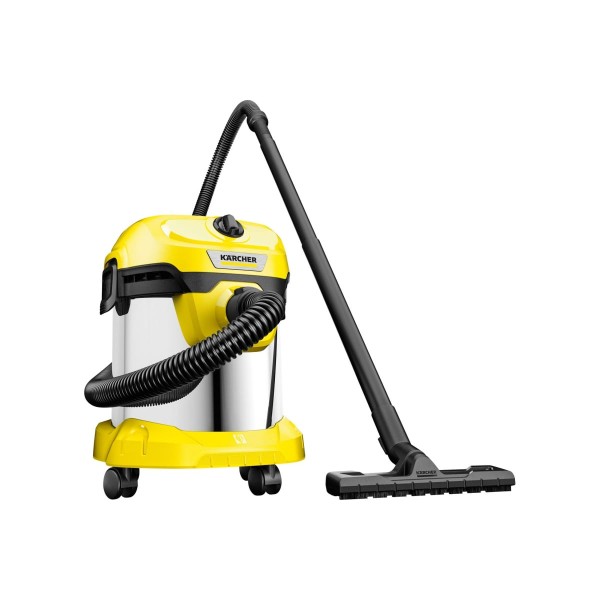 Aspirateur Eau Et Poussières KÄRCHER WD 2 Plus – 1000W, 18V, Sans Sac, Modèle 16280110