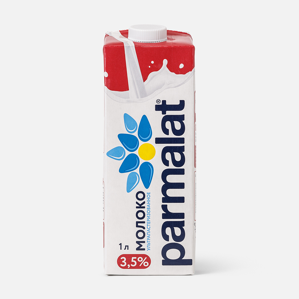 Молоко Parmalat ультрапастеризованное 3,5% 1 л - купить в Мегамаркет Москва Пушкино, цена на Мегамаркет