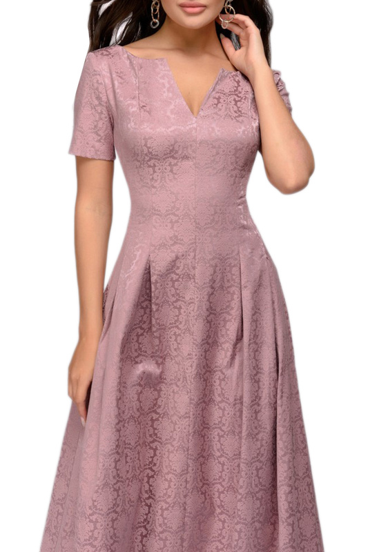 Вечернее платье женское D&M by 1001DRESS DM00383SP розовое XS