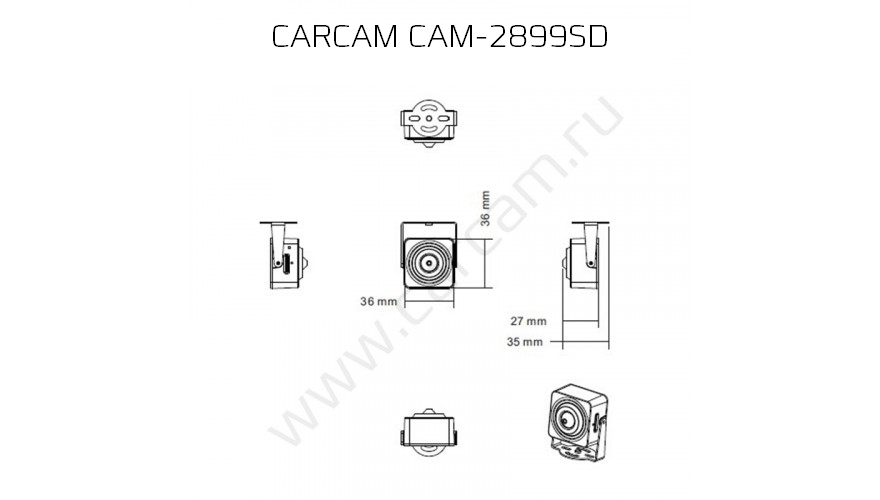 Сетевая IP-камера видеонаблюдения CARCAM CAM-2899SD