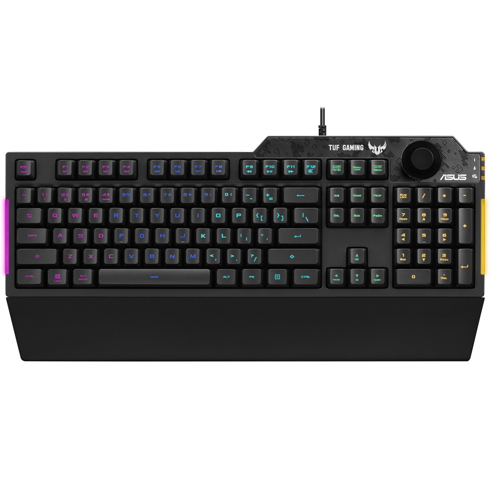 Проводная игровая клавиатура ASUS TUF Gaming K1 Black (90MP01X0-BKRA00) -  отзывы покупателей на маркетплейсе Мегамаркет | Артикул: 100028333425