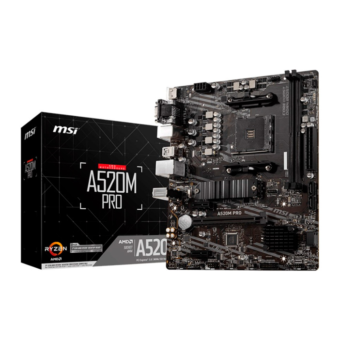 Материнская плата MSI A520M Pro - купить в X-PC, цена на Мегамаркет