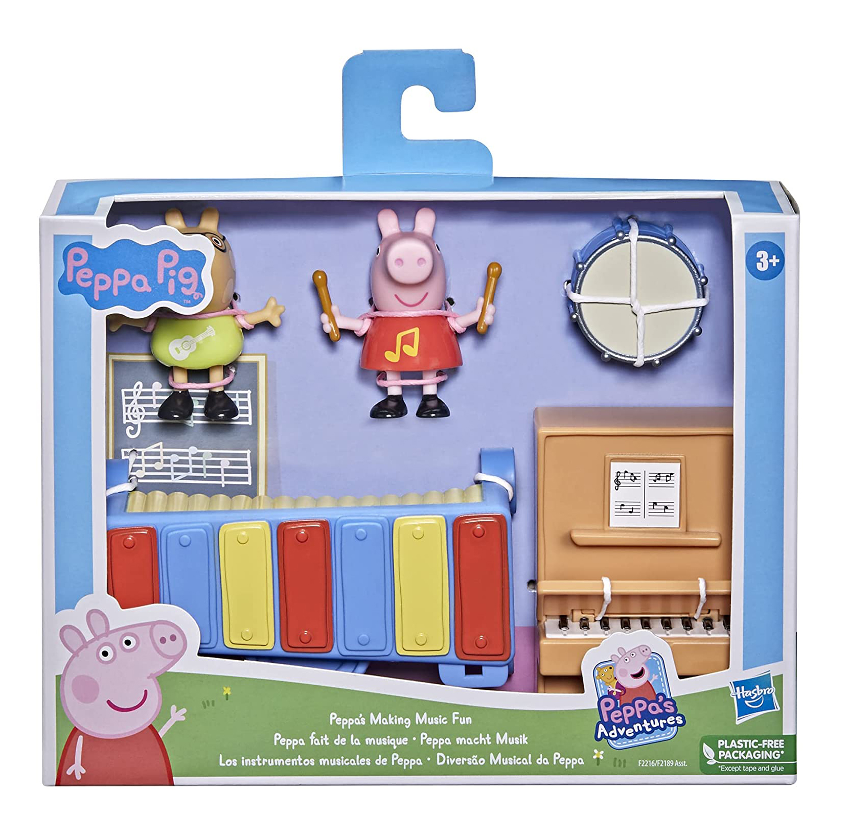 Игровой набор Peppa Pig Играй вместе с Пеппой Музыка F22165X0 – купить в  Москве, цены в интернет-магазинах на Мегамаркет