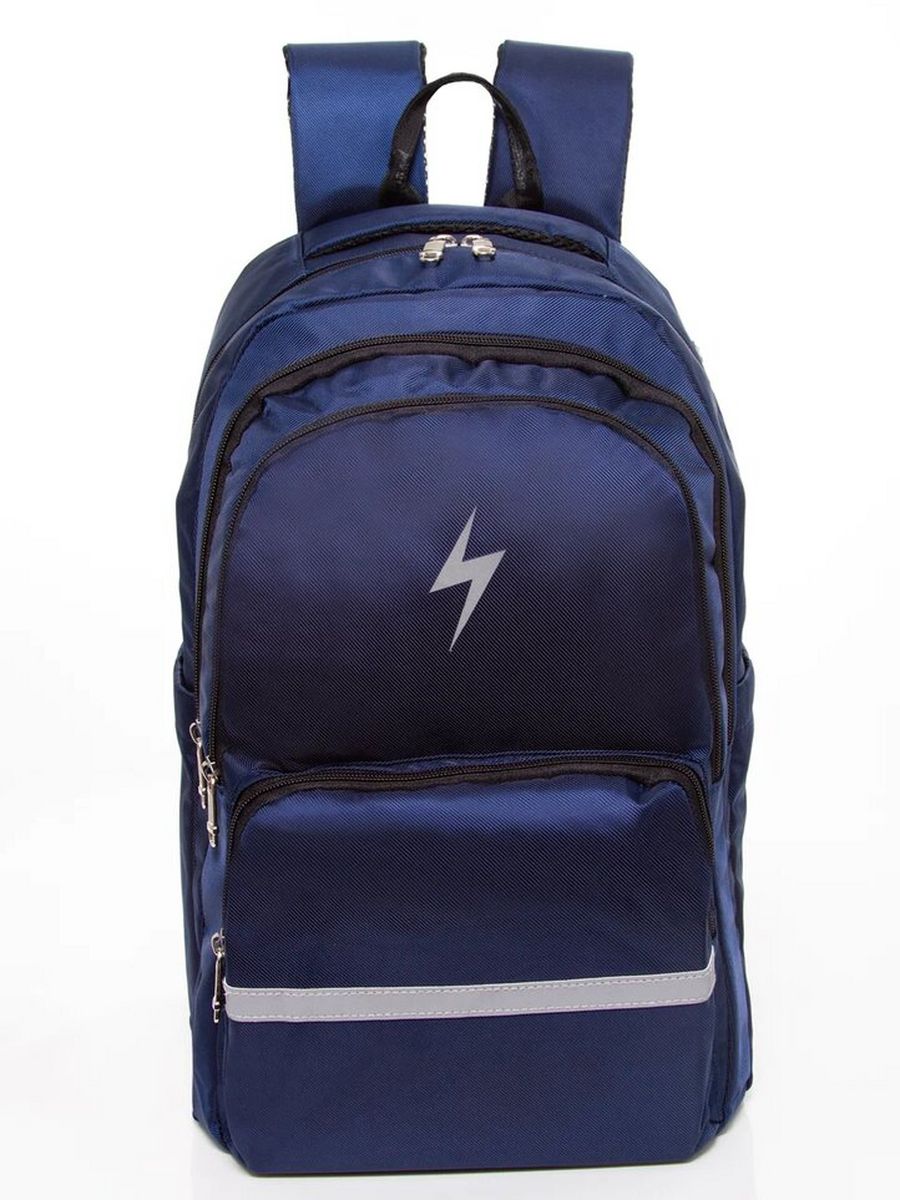 Рюкзак мужской UrbanStorm CH-BP-036-000012 синий, 45х30х15 см - купить в ООО «Ванбиллион», цена на Мегамаркет