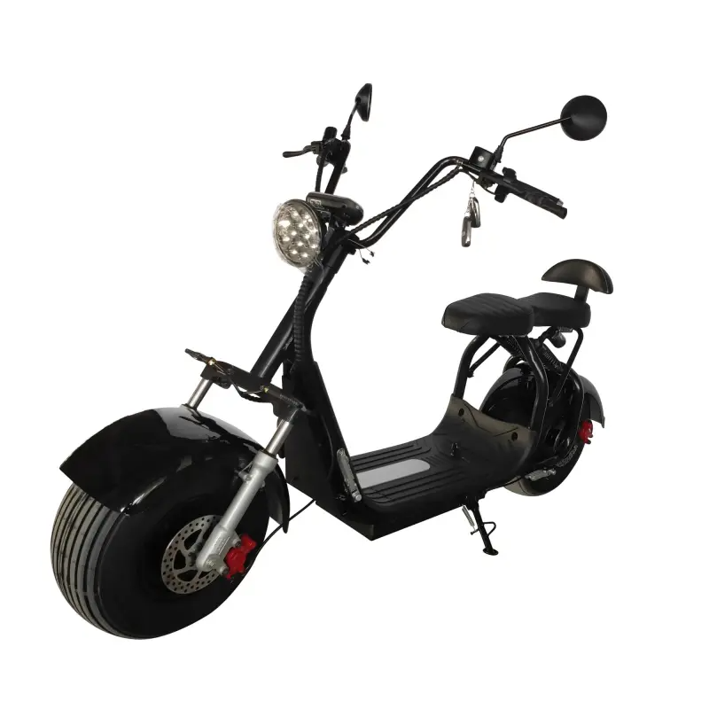 Электроскутер Citycoco Electric Scooter 20Ah 2000W Black HS2 - купить в Москве, цены на Мегамаркет | 600013329830