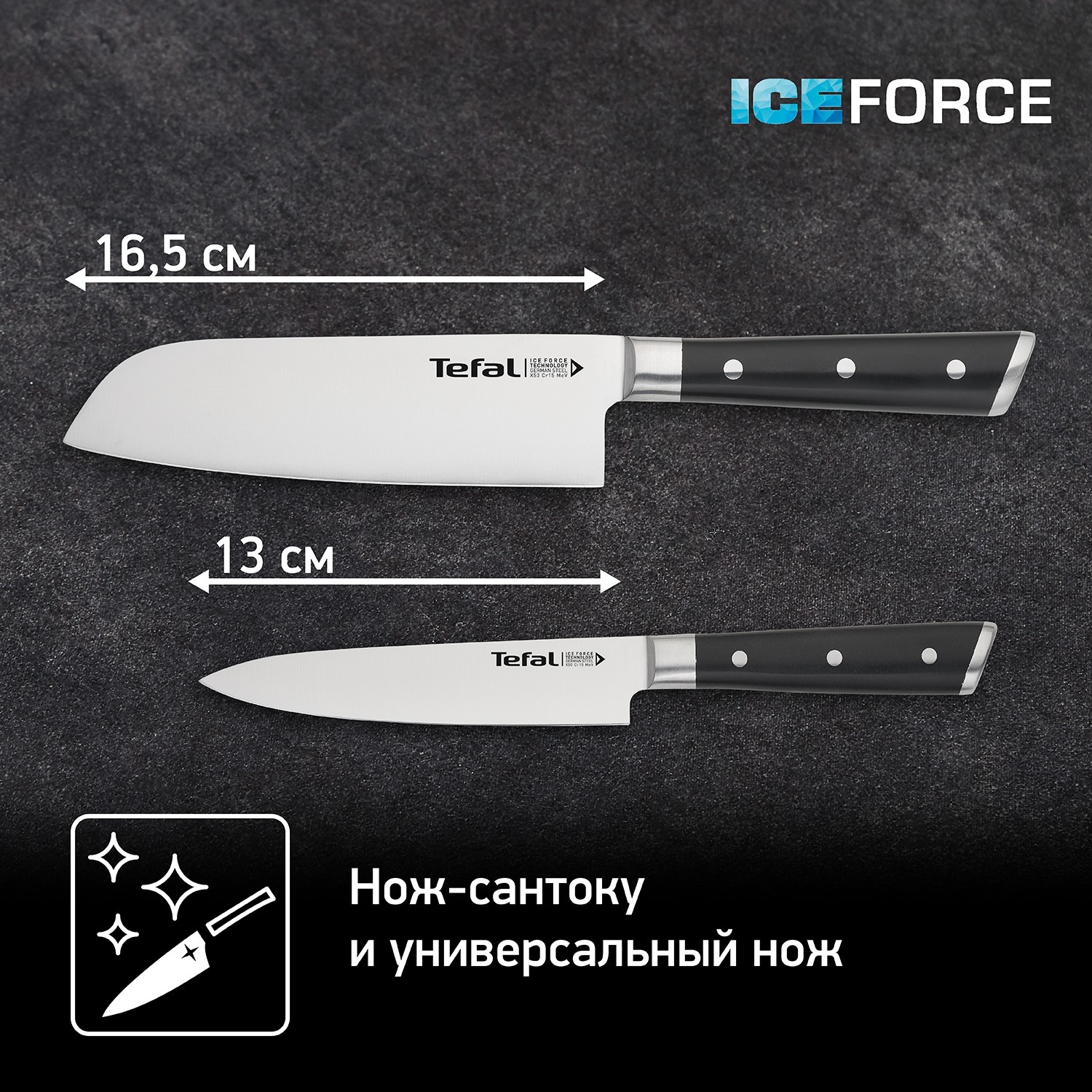 Ножи tefal ice. Набор ножей Тефаль.