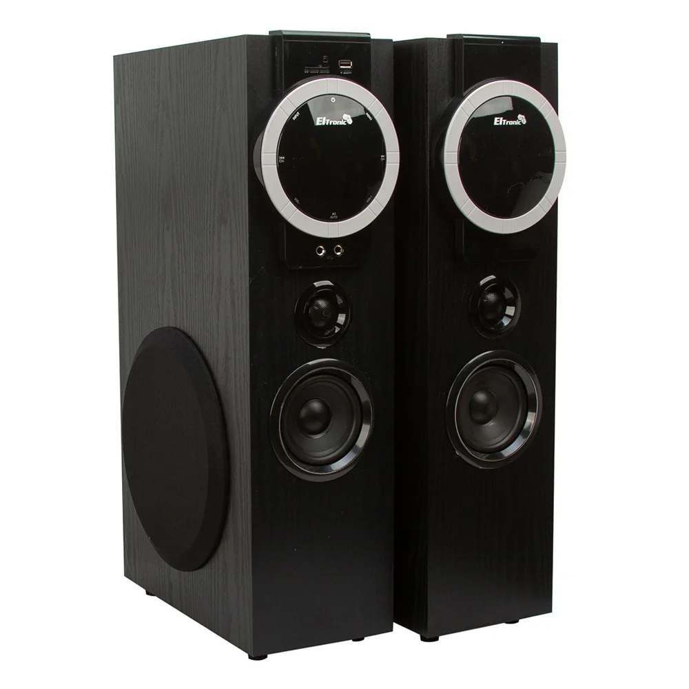 Фронтальная акустика Eltronic 20-81 Home Sound Black, купить в Москве, цены в интернет-магазинах на Мегамаркет