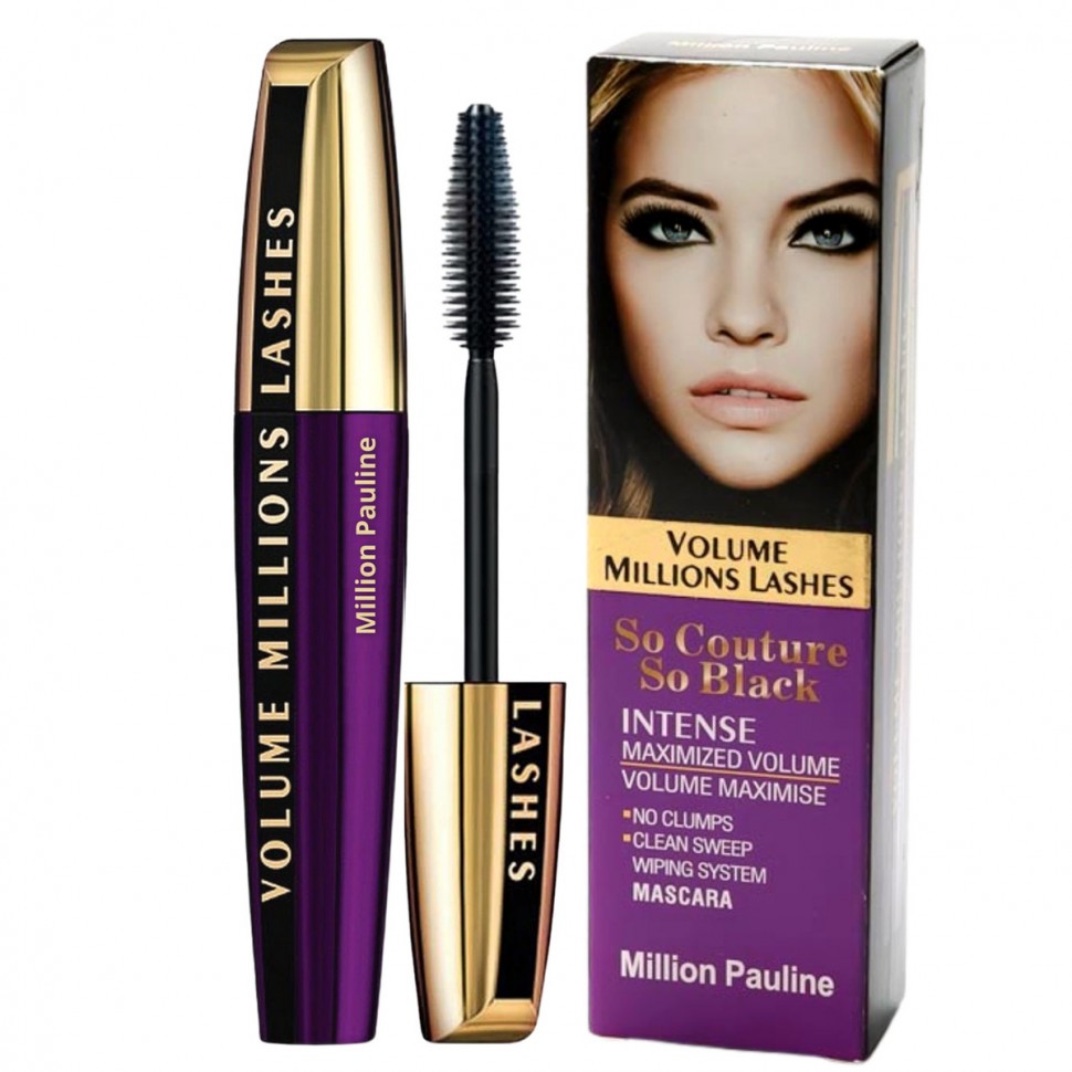 Купить тушь для ресниц черный Million Pauline Volume Millions Lashes So Couture So Black 10 г, цены на Мегамаркет | Артикул: 600005491142