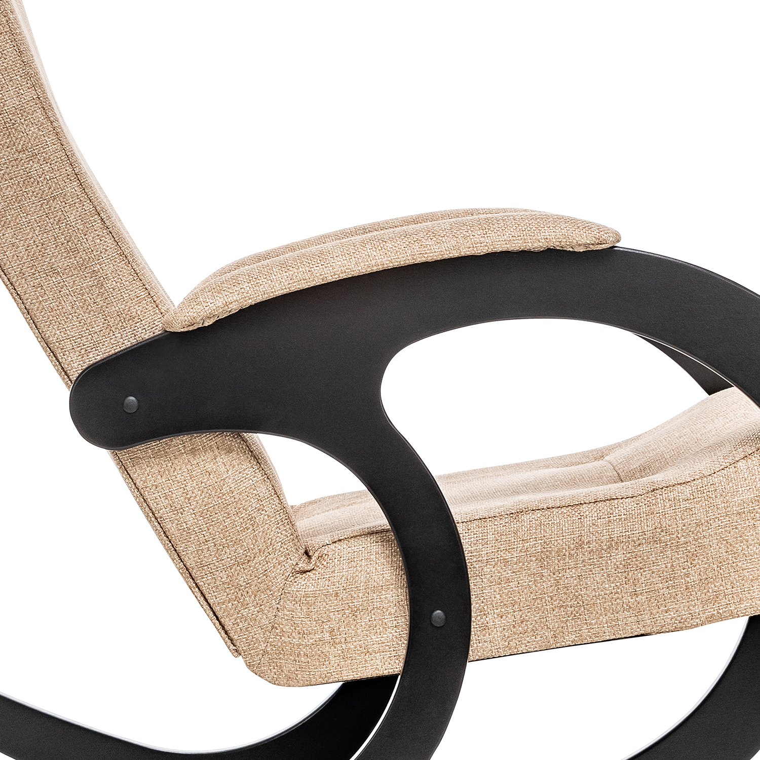 Кресло-качалка Комфорт Модель 3, венге, ткань Malta 03 А