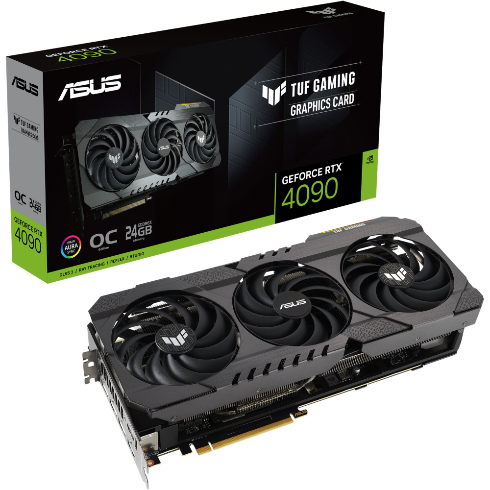 Видеокарта ASUS TUF RTX4090 24GB GDDR6X, купить в Москве, цены в интернет-магазинах на Мегамаркет