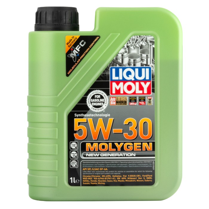 Масло моторное Liqui Moly Molygen New Generation 5W-30, синтетическое, 9047, 1 л - купить в Мегамаркет МСК Подольск (со склада МегаМаркет), цена на Мегамаркет