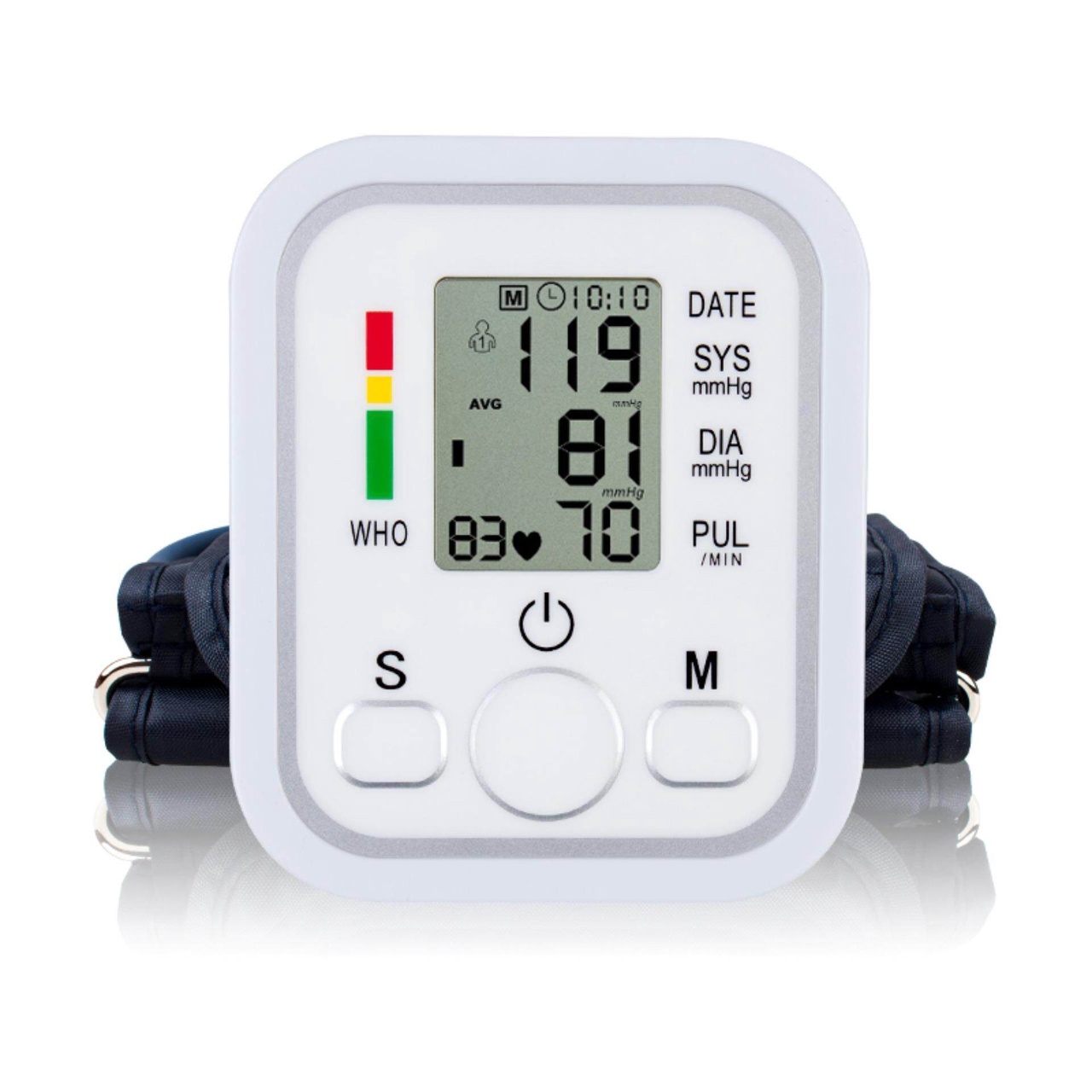 Измеритель давления Electronic Blood Pressure Monitor Arm Style с манжетой 22-32 см - купить в Opt.net, цена на Мегамаркет