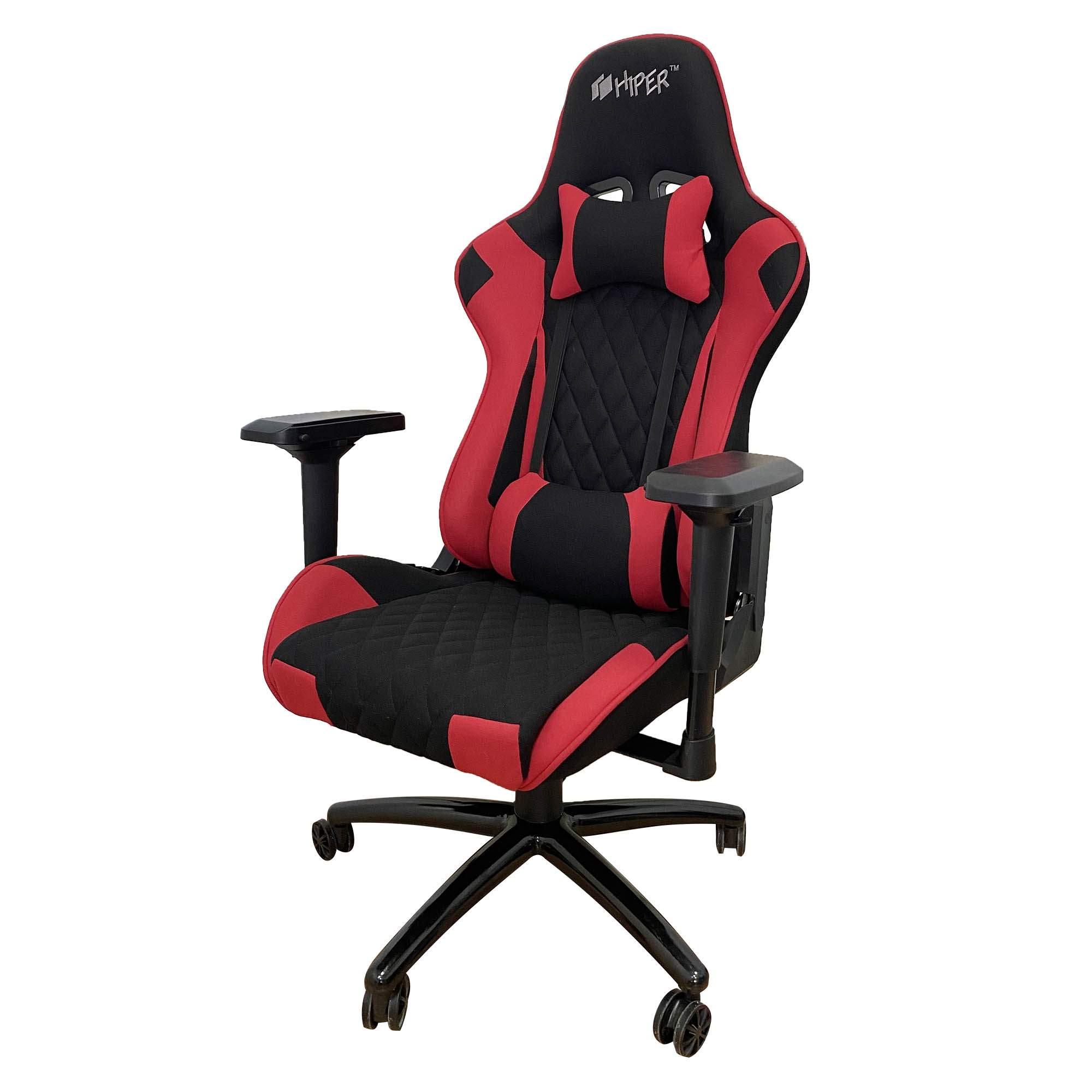 Кресло компьютерное игровое HIPER HGS-114-BK/RED