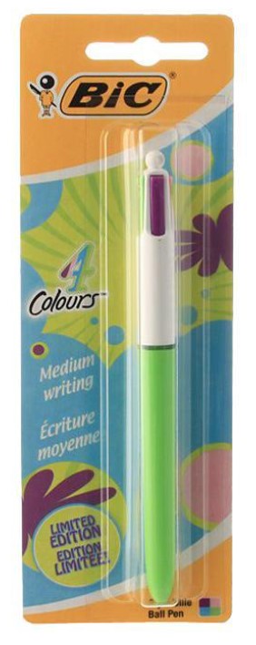 Ручка шариковая BIC Colours Fashion 887776, разноцветные, 1 мм, 1 шт.