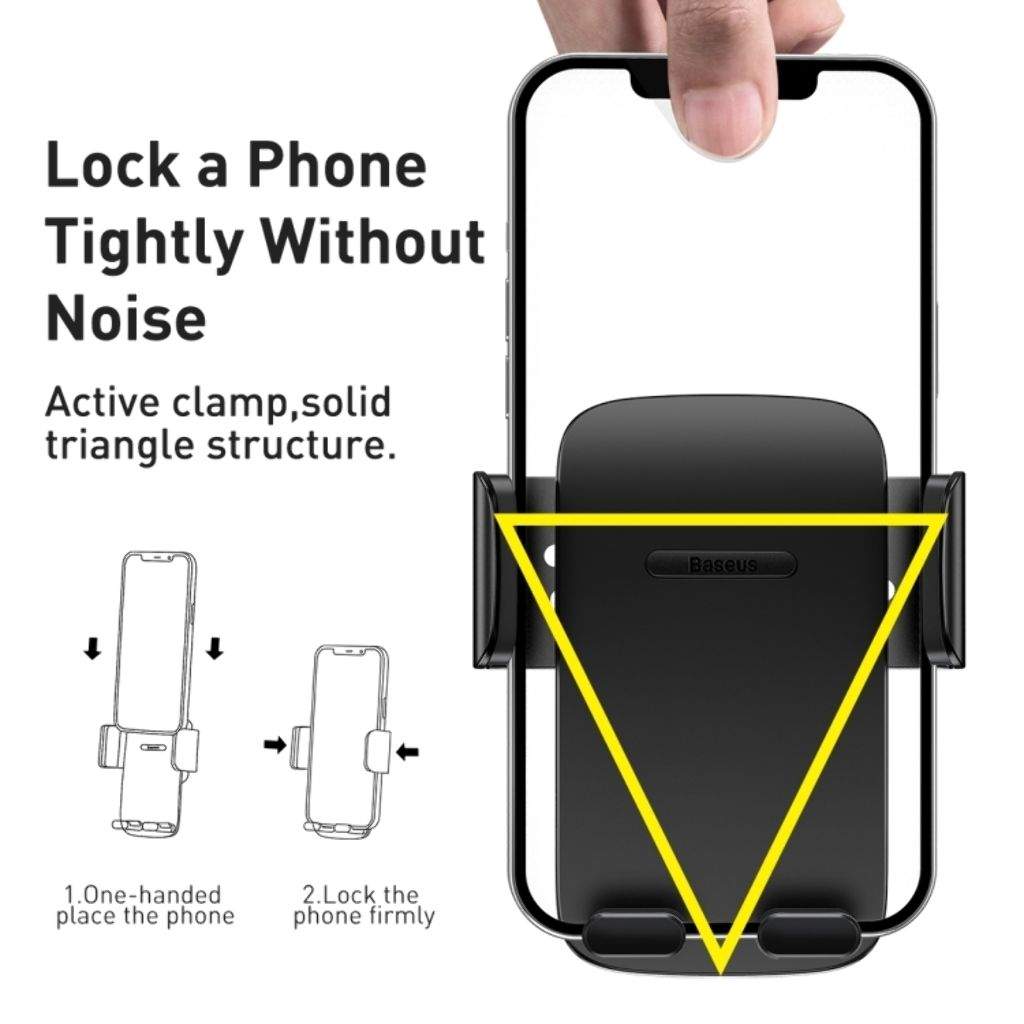 Автомобильный держатель для телефона Baseus SUYK010001 – купить в Москве,  цены в интернет-магазинах на Мегамаркет