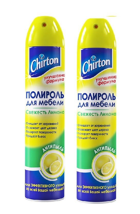 Полироль для мебели chirton антипыль