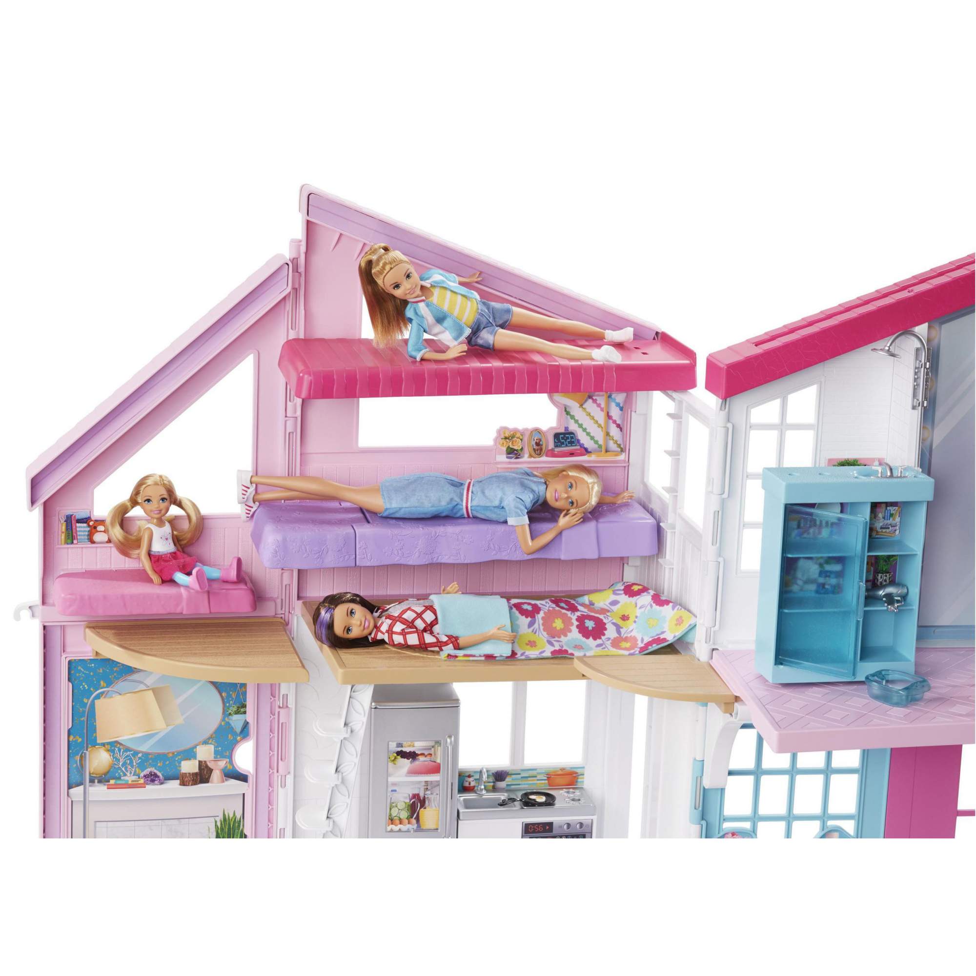 Кукольный домик Barbie Новый дом в Малибу FXG57