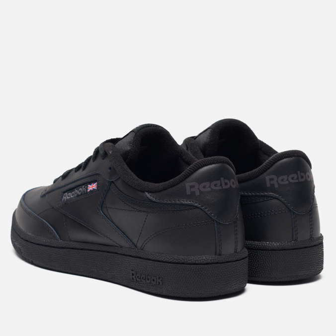 Кроссовки мужские Reebok Club C 85 черные 45.5 EU - купить в Москве, цены  на СберМегаМаркет