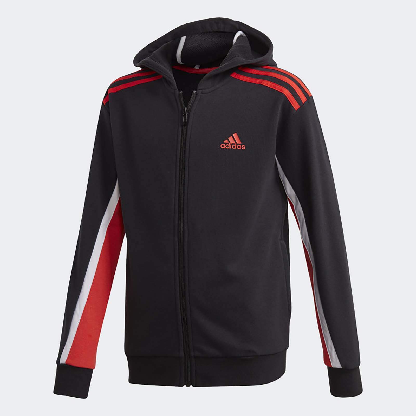 Купить толстовка Adidas B LD FZ HD GD5623 черный р.140, цены в Москве на  sbermegamarket.ru | Артикул: 600003611966