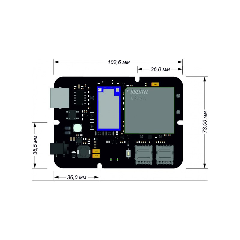 Роутер для встраивания Тандем-4GT Tandem-4GT-OEM – купить в Москве ...