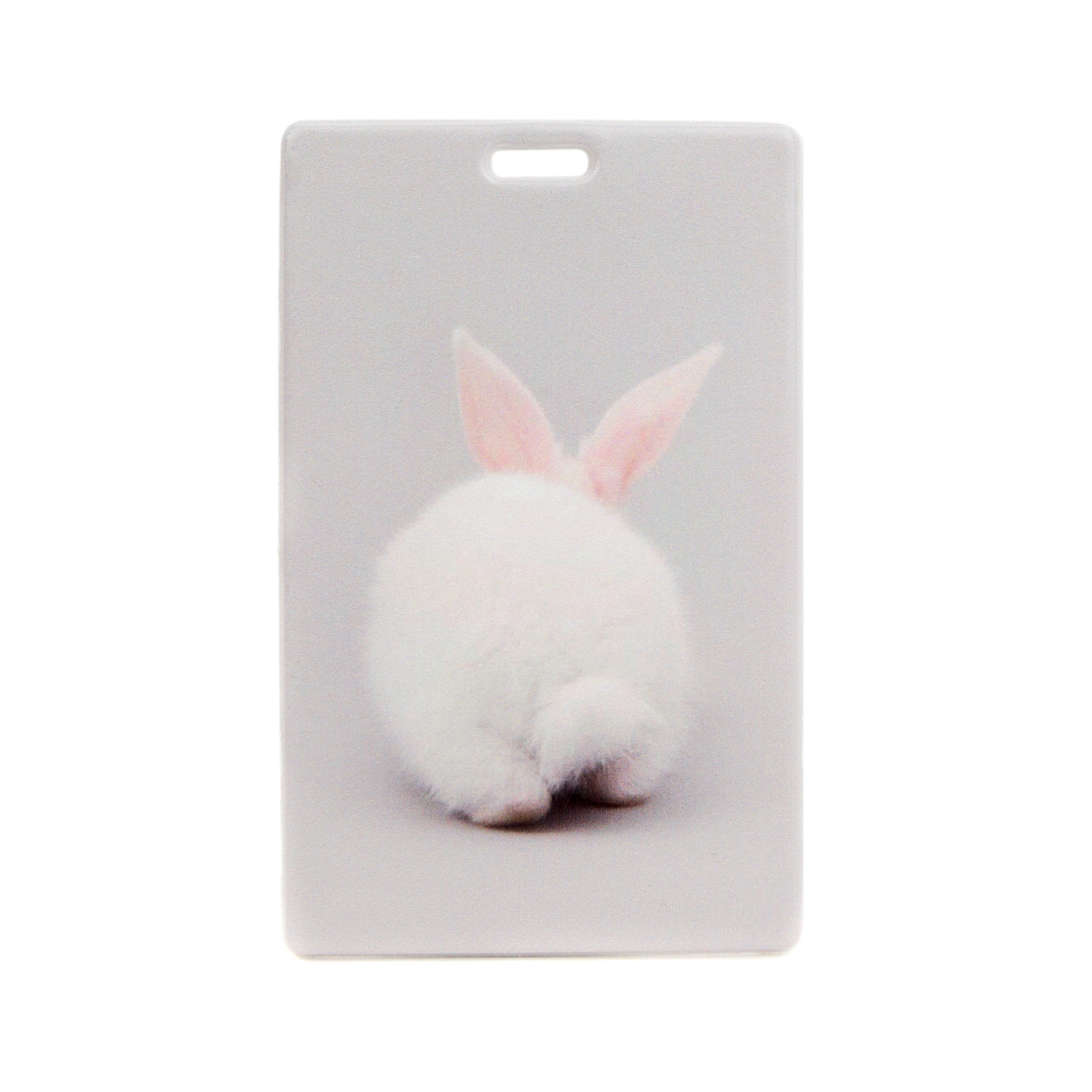 Обложка для проездного унисекс Kawaii Factory Белый кролик