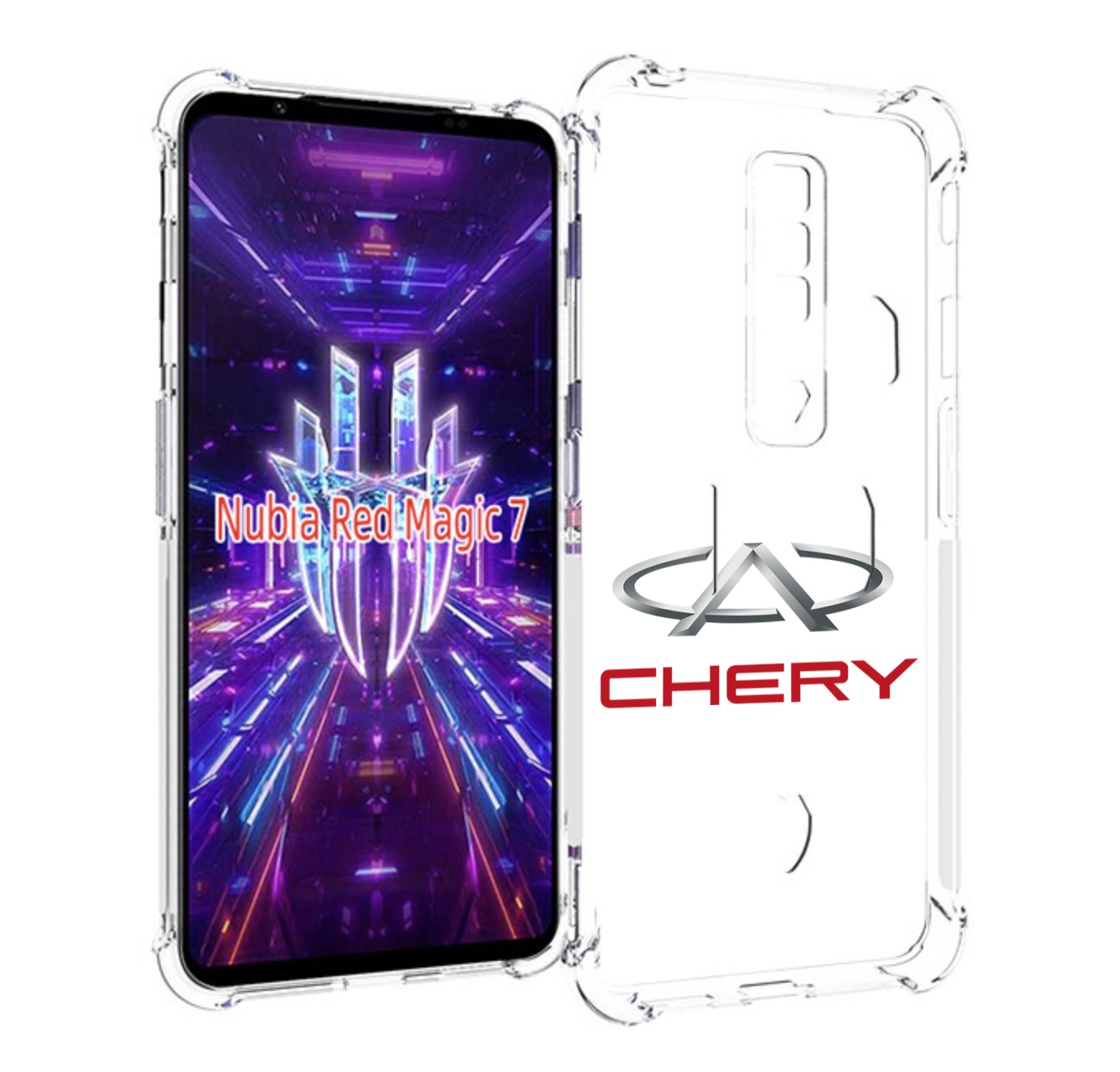 Чехол MyPads Chery-3 мужской для ZTE Nubia Red Magic 7 - купить в Чехол.ру,  цена на Мегамаркет