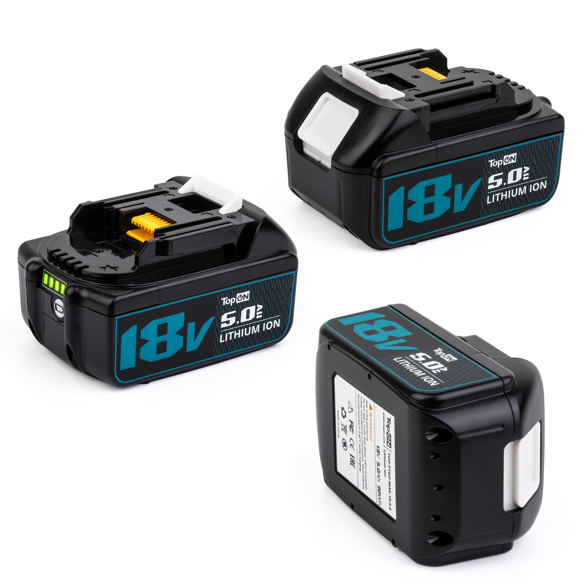 MAKITA Batterie Li-ion 18V 5Ah BL1850 B - 197280-8