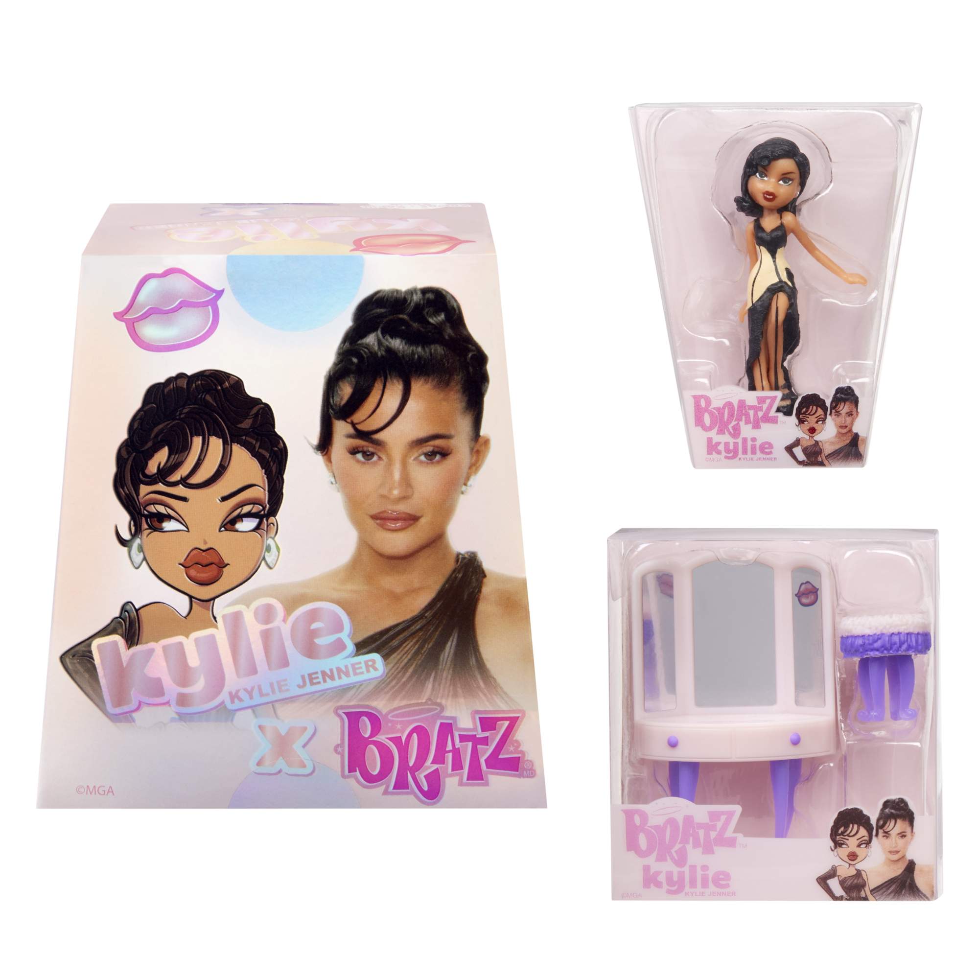 Купить игровой набор с мини-куклой Кайли Дженнер Bratz, цены на Мегамаркет