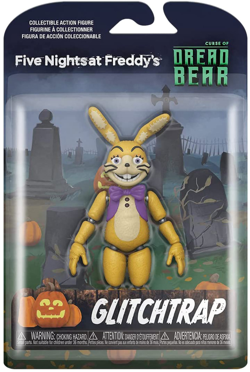 Фигурка Funko Action Figure FNAF Dreadbear Glitchtrap 56187, купить в  Москве, цены в интернет-магазинах на Мегамаркет