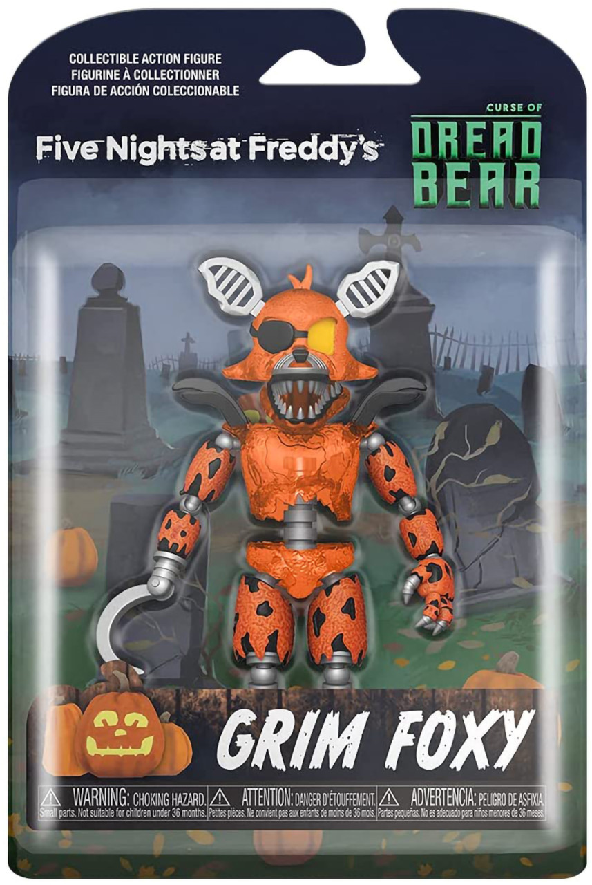 Фигурка Funko Action Figure FNAF Dreadbear Grim Foxy 56185, купить в  Москве, цены в интернет-магазинах на Мегамаркет