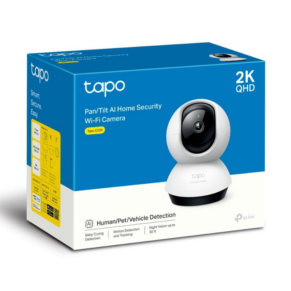 IP-камера TP-LINK Tapo C220 - купить в Москве, цены на Мегамаркет |  600013456421