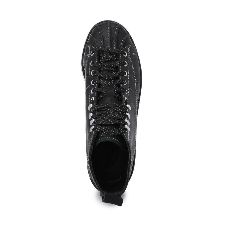 Adidas superstar discount boot black