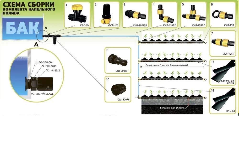 Сборки 16. Комплект капельного полива КПК-25. Схема сборки капельного полива КПК-25. Капельный полив КПК 25 Исток. Схема сборки капельного полива с таймером.