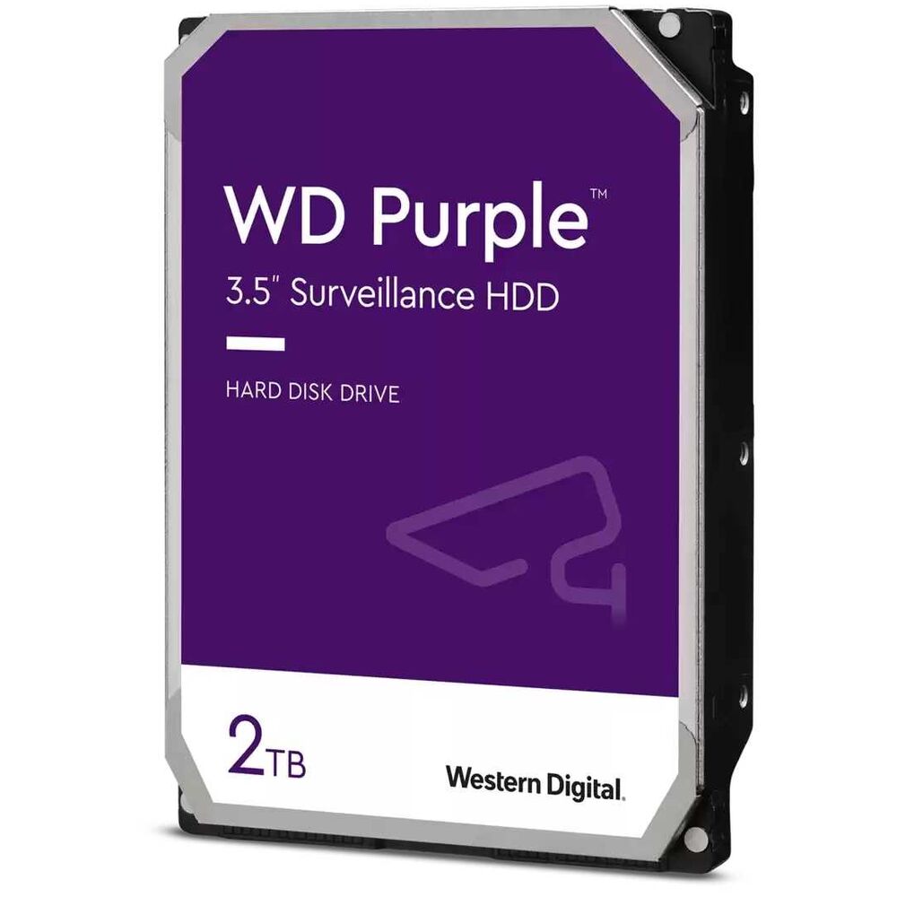 Жесткий диск WD Purple 2Тб WD23PURZ - купить в Москве, цены на Мегамаркет | 600013357168