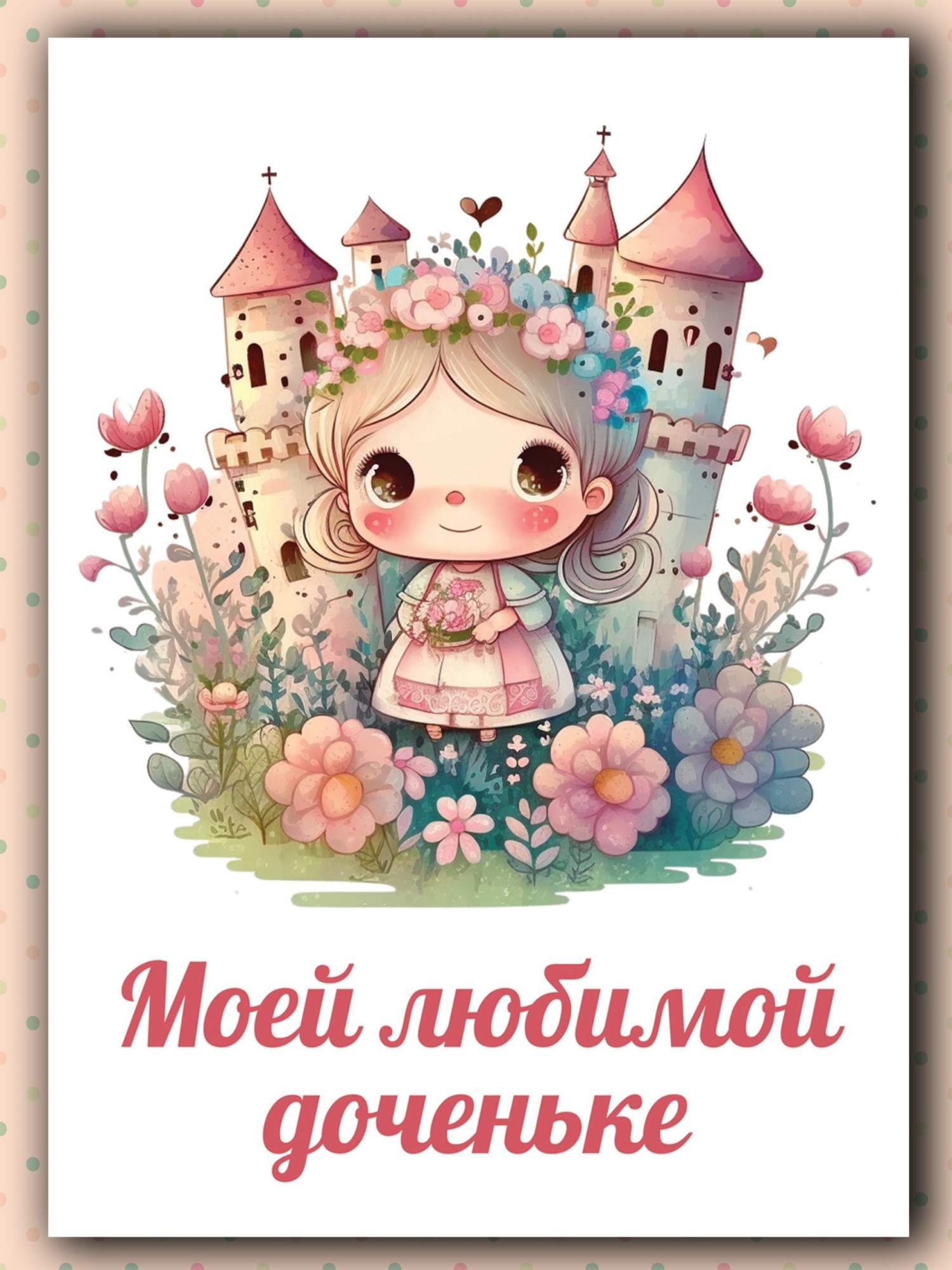 Открытки доченьке