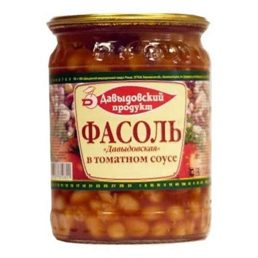 Фасоль Давыдовский продукт в томатном соусе 470 г