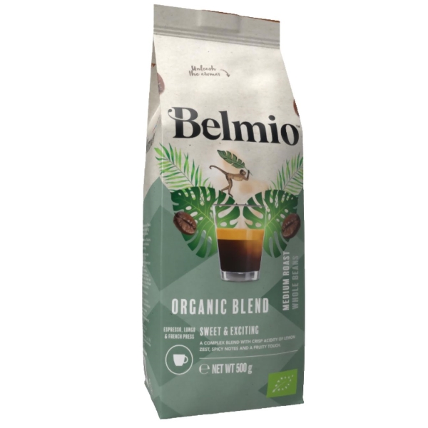 Купить кофе Belmio Organic Blend 500г, цены на Мегамаркет | Артикул: 100062387546