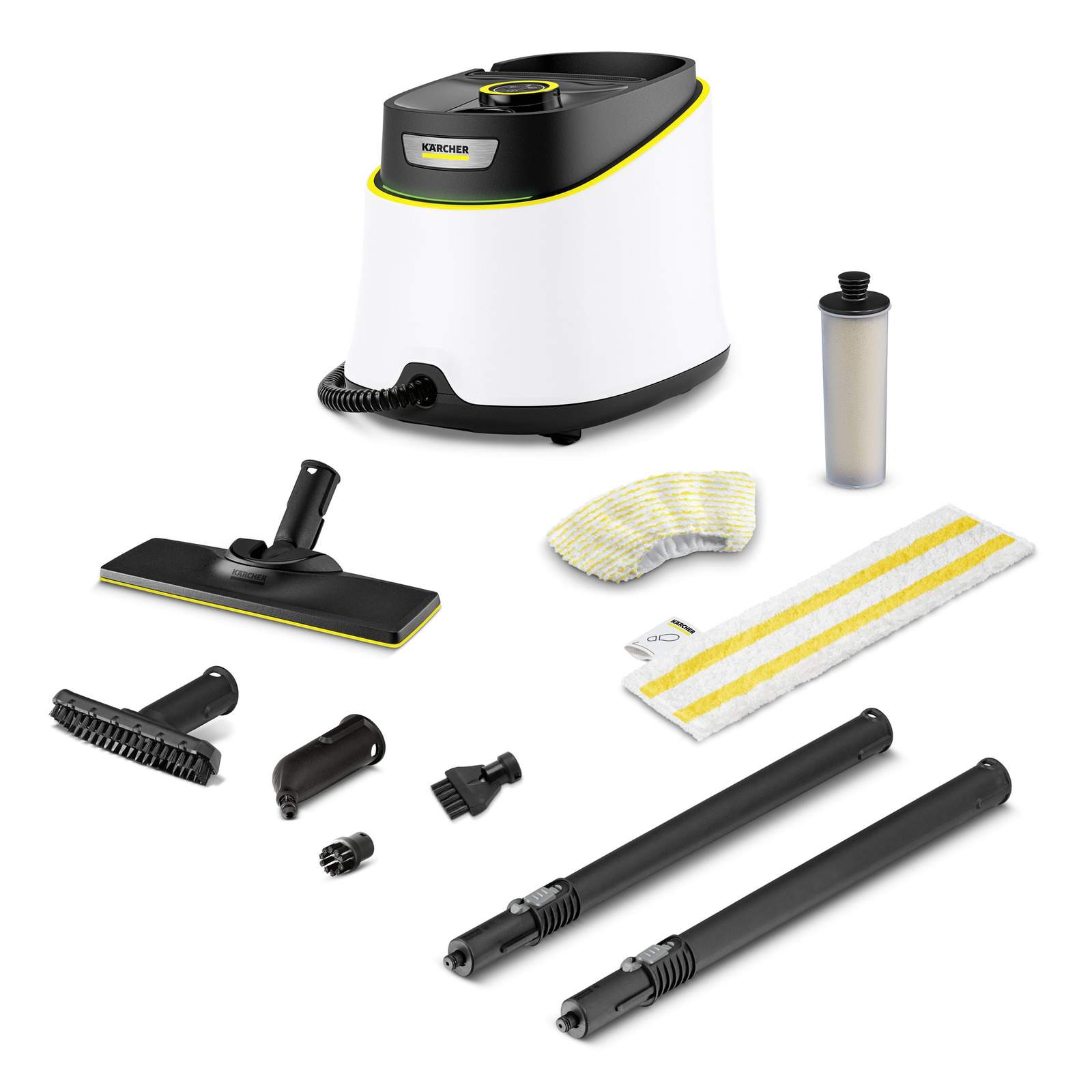 Пароочиститель Karcher SC 3 Deluxe EasyFix белый, черный - купить в CLEANSHOP.RU, цена на Мегамаркет