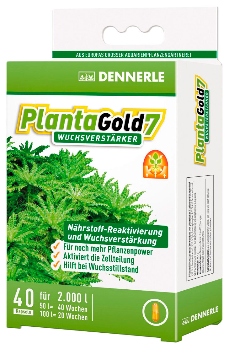 Удобрение для аквариумных растений Dennerle Planta Gold 7 20 шт.