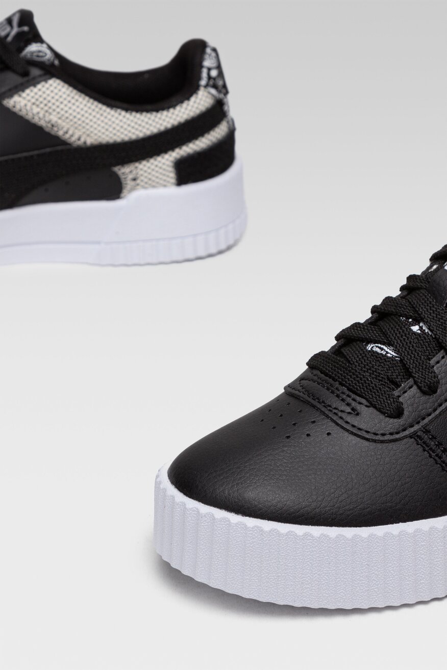 Puma carina sale sneaker black