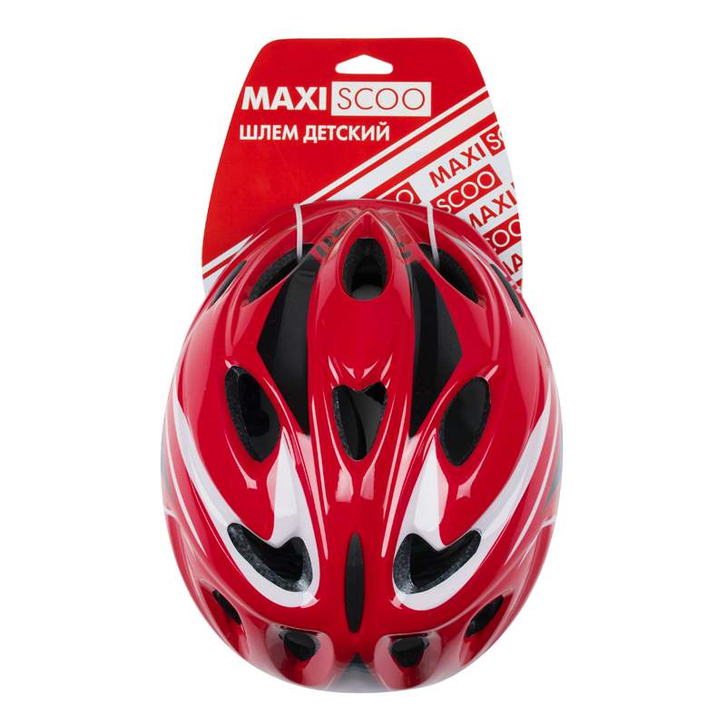 Шлем Детский MAXISCOO Размер M, Красный