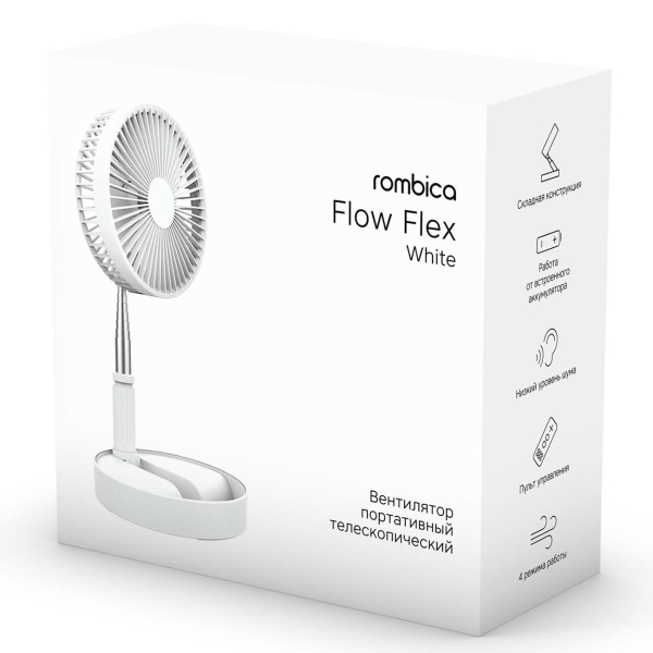 Вентилятор портативный с функцией увлажнения rombica flow vortex