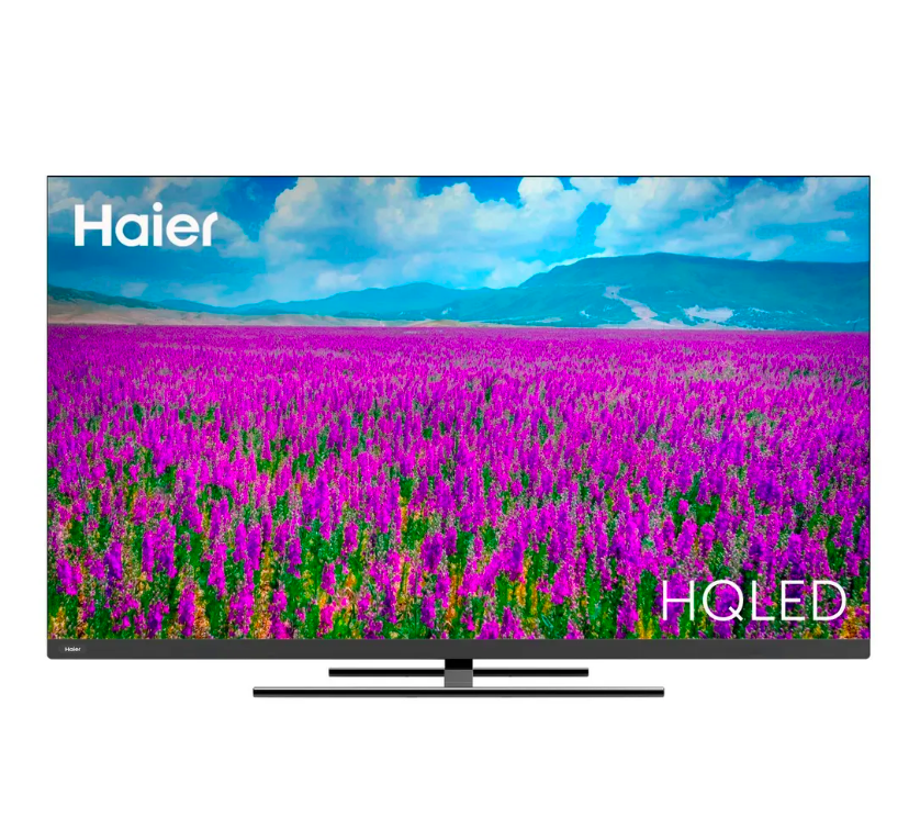 Телевизор Haier 55 Smart TV AX Pro 55" 4K UHD, черный, купить в Москве, цены в интернет-магазинах на Мегамаркет