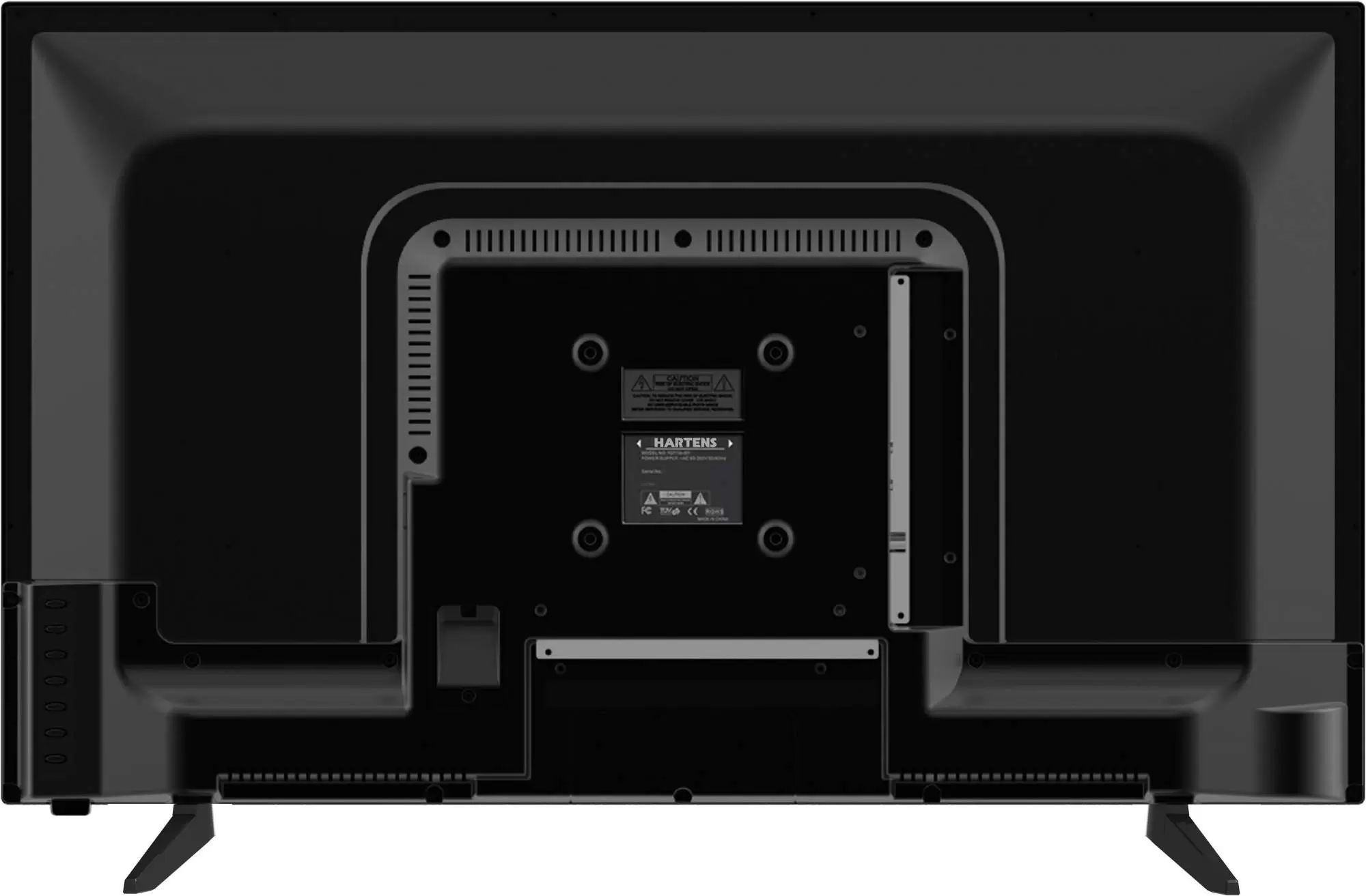 Где находятся кнопки на телевизоре hartens Телевизор Hartens HTY-43F06B-VZ, 43"(109 см), FHD - купить в Москве, цены в инте