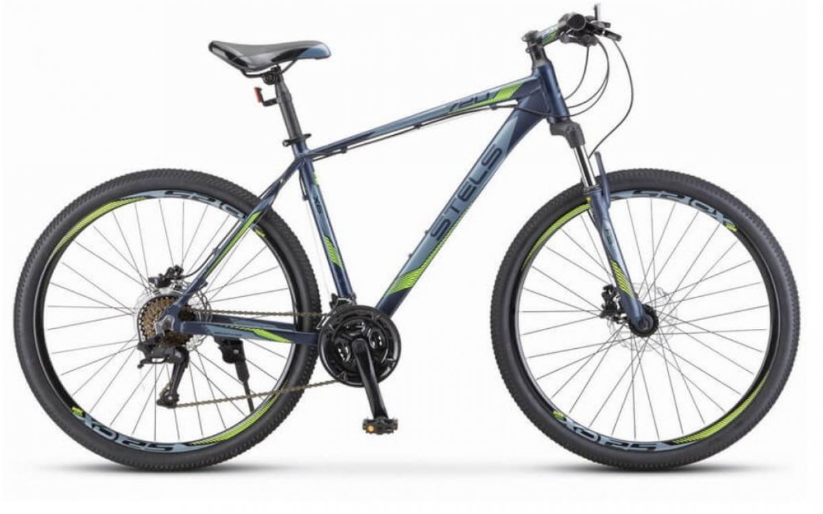 Горный (MTB) велосипед Stels Navigator 640 D 26 V010 (2020) 19 антрацитовый/зеленый