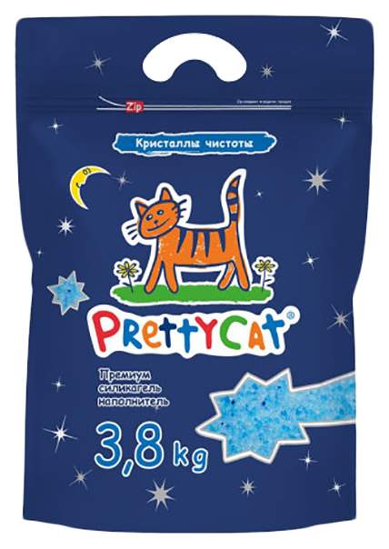 Наполнитель PrettyCat силикагелевый, свежесть океана, 3,8 кг