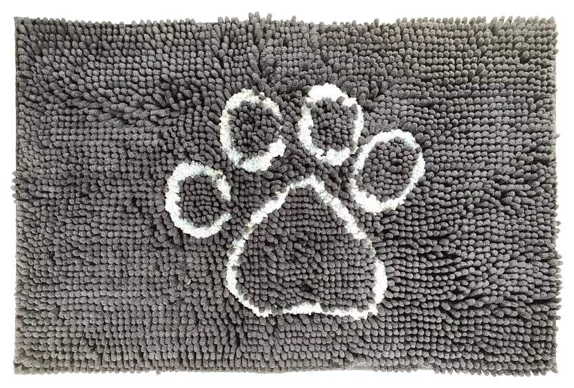Коврик для собак Dog Gone Smart Doormat текстиль, дымчато-серый, 58.5x40.5 см