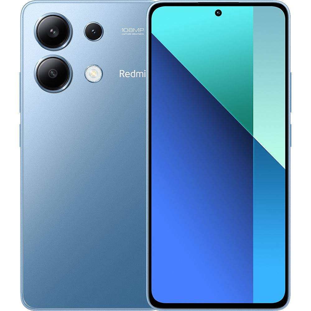 Смартфон Xiaomi Redmi Note 13 8/512GB Ice Blue (7600008530), купить в Москве, цены в интернет-магазинах на Мегамаркет